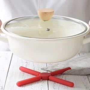 TRATS - A 3 Piece Red Silicone Cooling Mat by AJ SouthernCharm